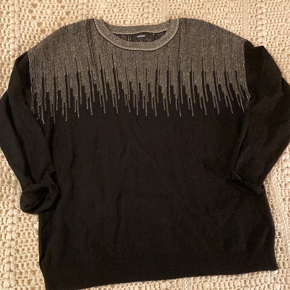 Alfani metallic icicle sweater size Large - Picture 1 of 7